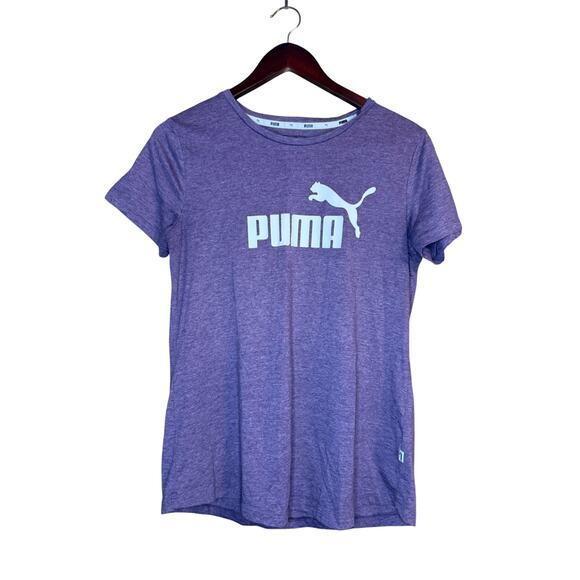 Puma Women's Purple T-Shirt Size Large - Picture 1 of 3